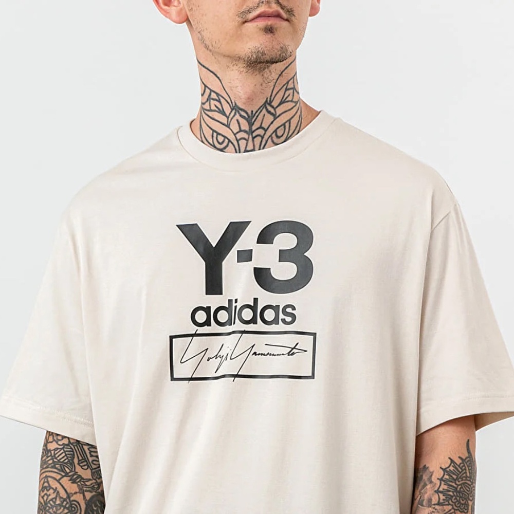 Y-3 signature logo tee...
